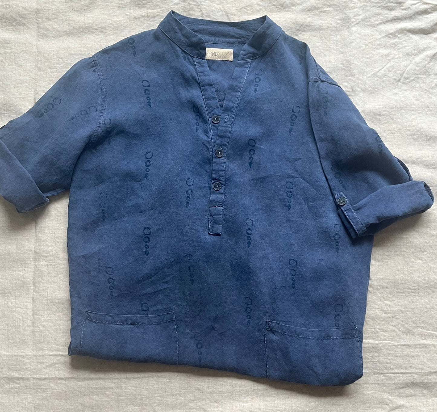 Linen Shirt Dress (Midi Version)