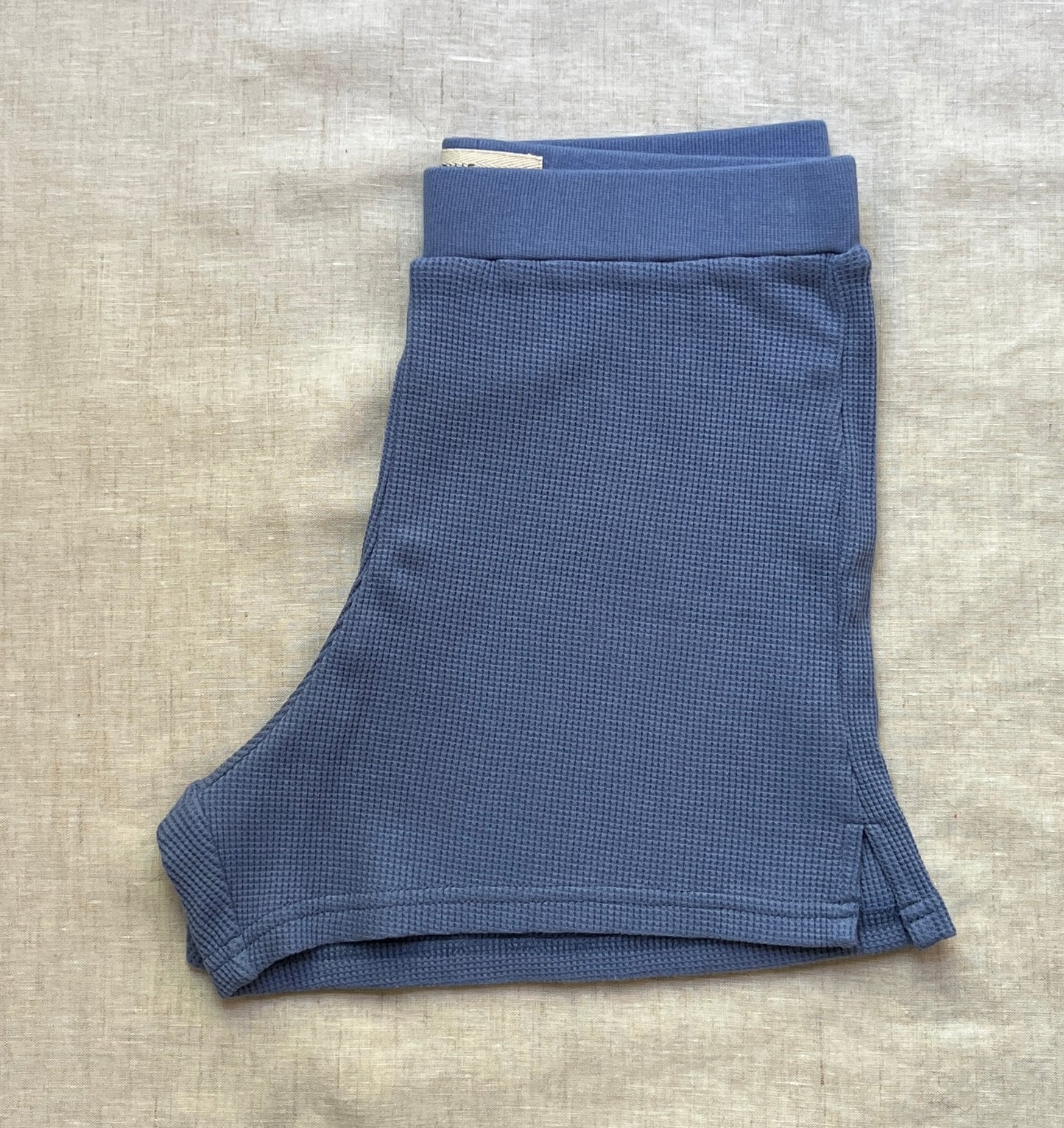 Organic Cotton Waffle Shorts