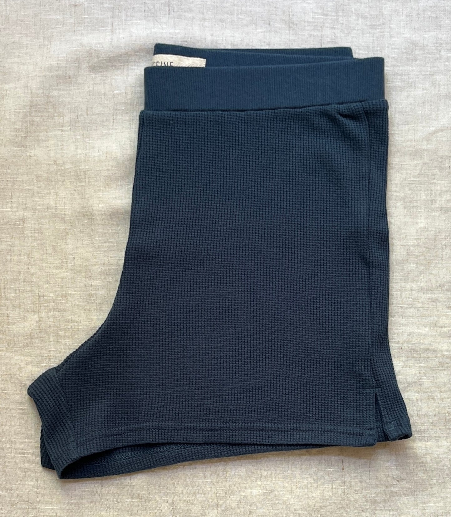 Organic Cotton Waffle Shorts