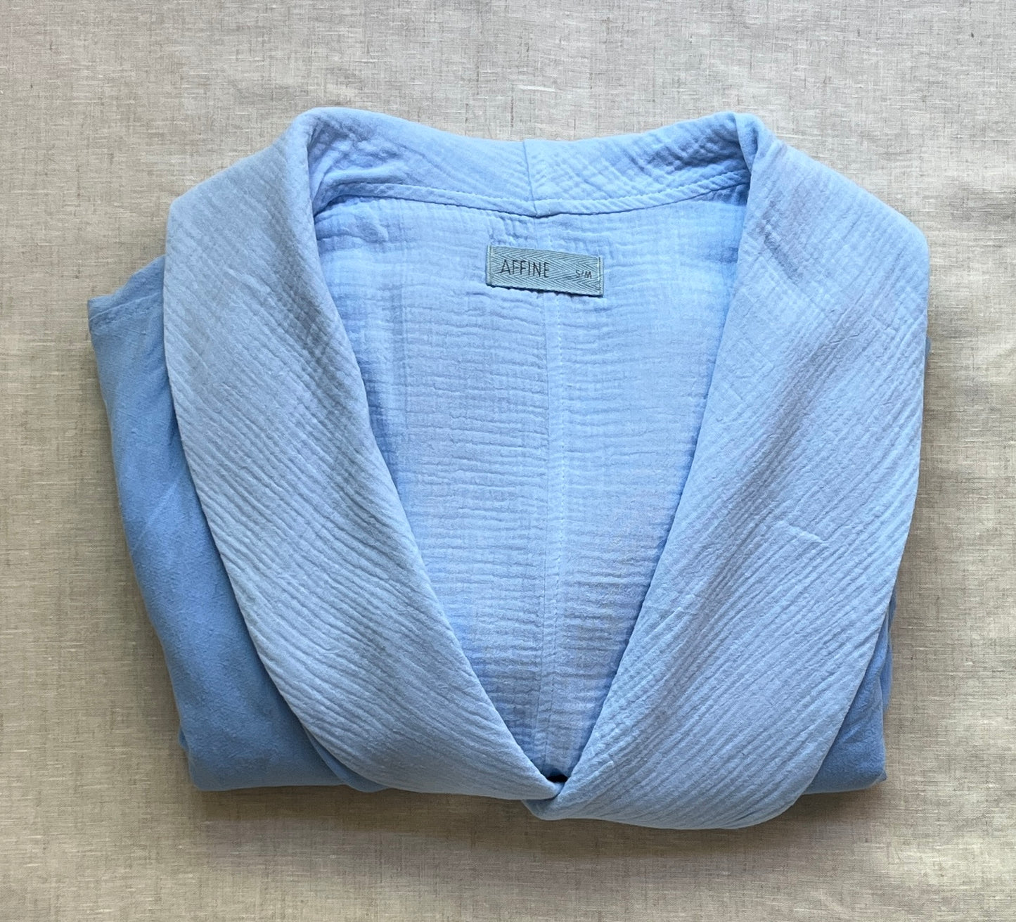 Linen Robe: Luxuriously Lined