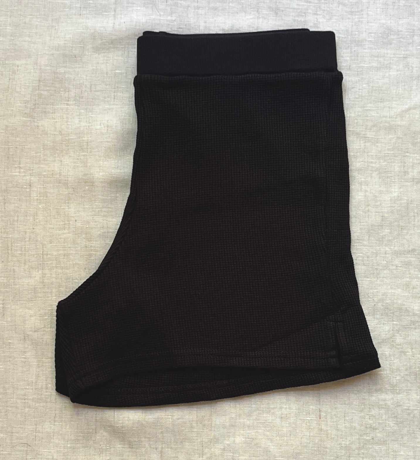 Organic Cotton Waffle Shorts