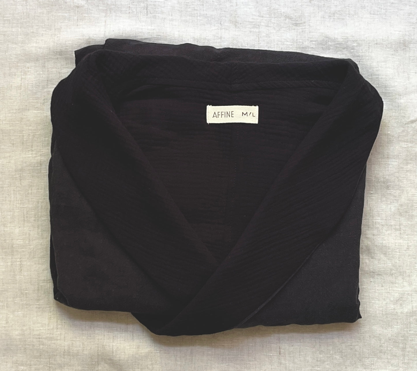 Linen Robe: Luxuriously Lined