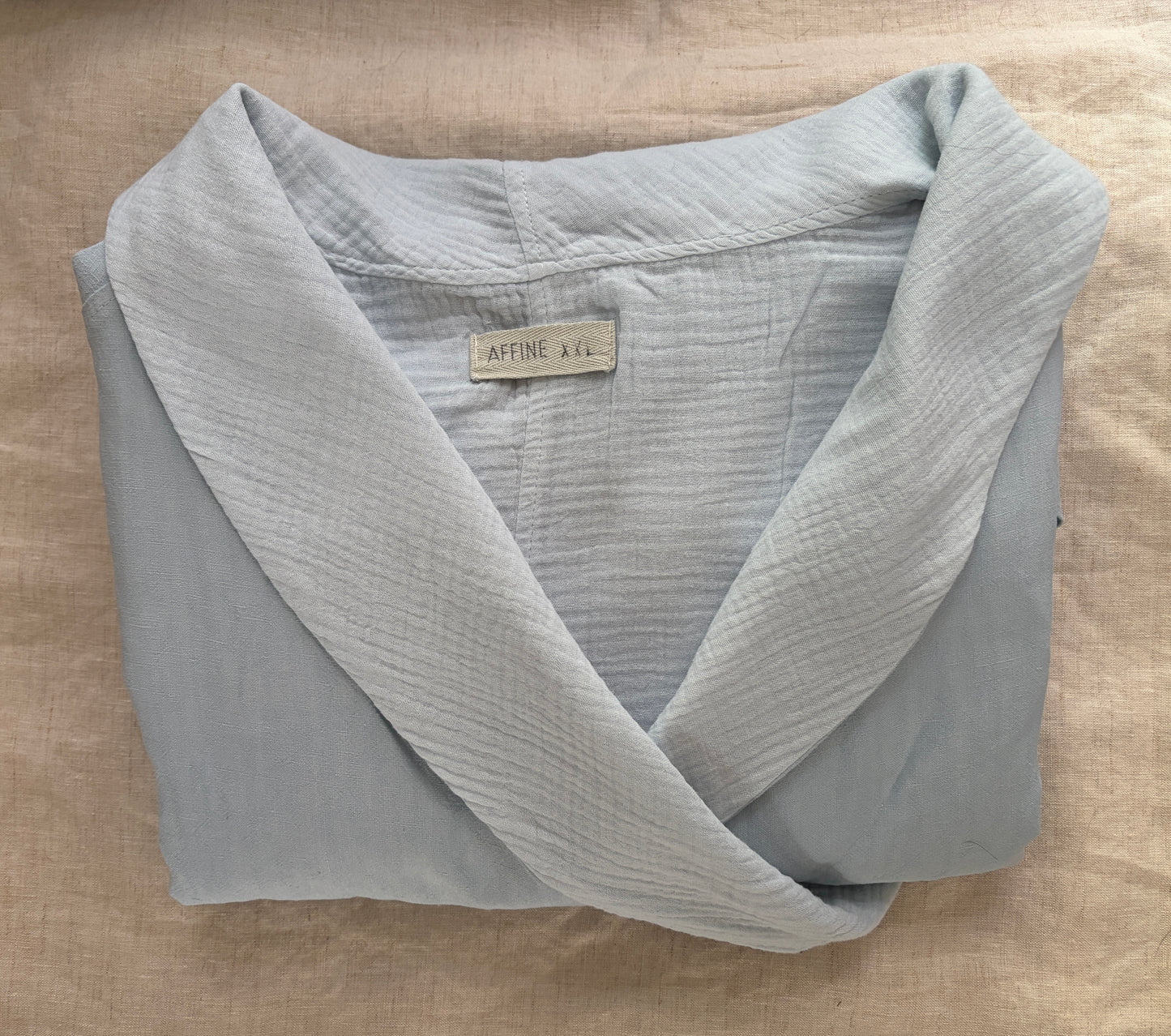 Siena Linen Robe - Cotton Lined