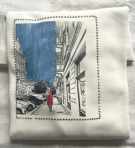 Goat Street in Frame Sweatshirt