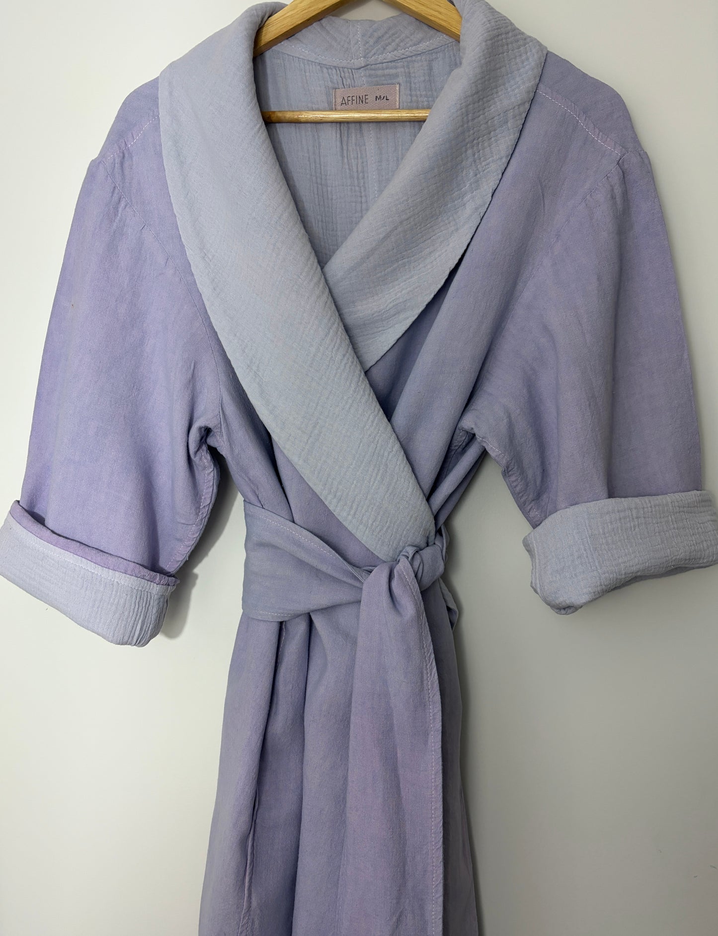 Siena Linen Robe - Cotton Lined
