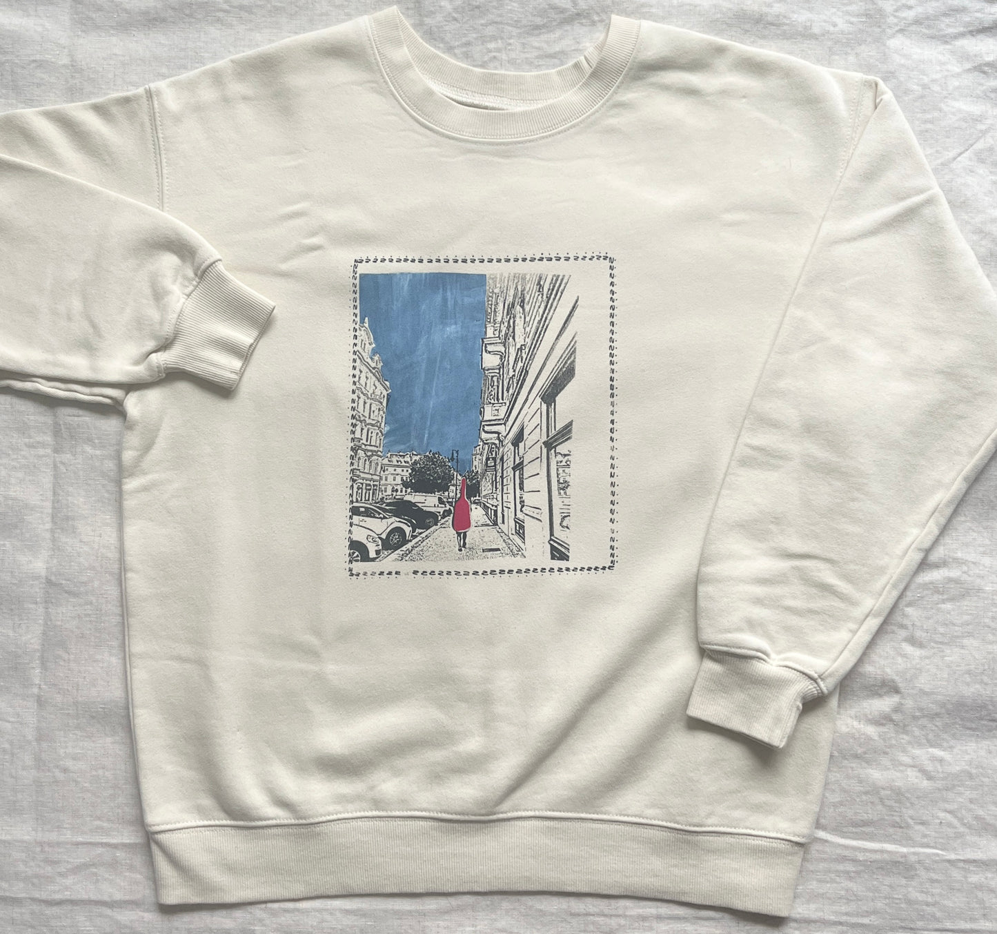 Goat Street in Frame Sweatshirt