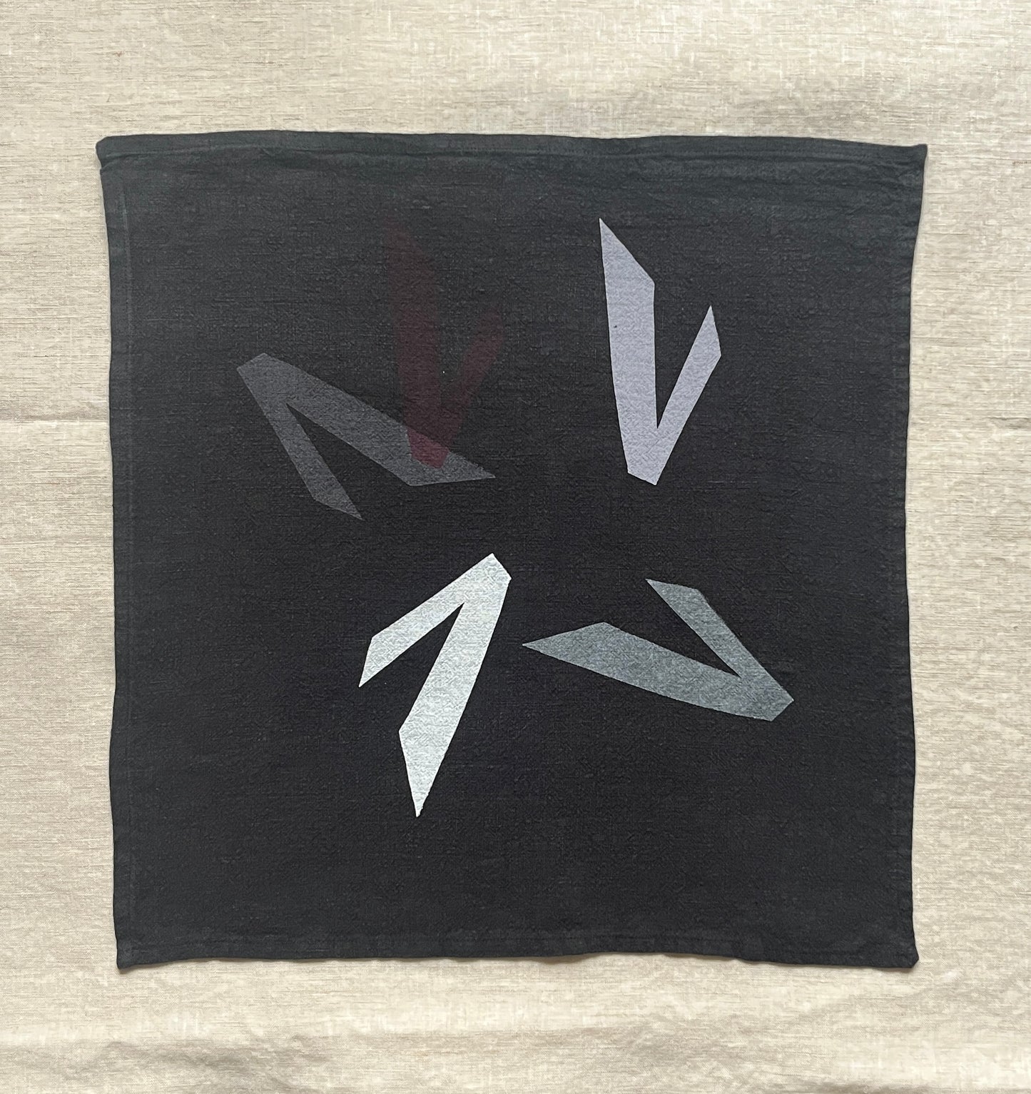 Hand Printed Dinner Napkin Sets