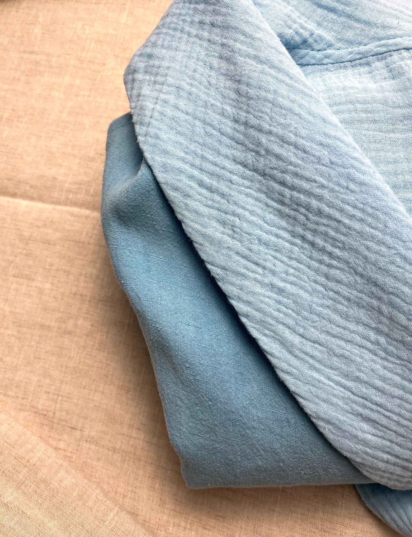 Siena Linen Robe - Cotton Lined