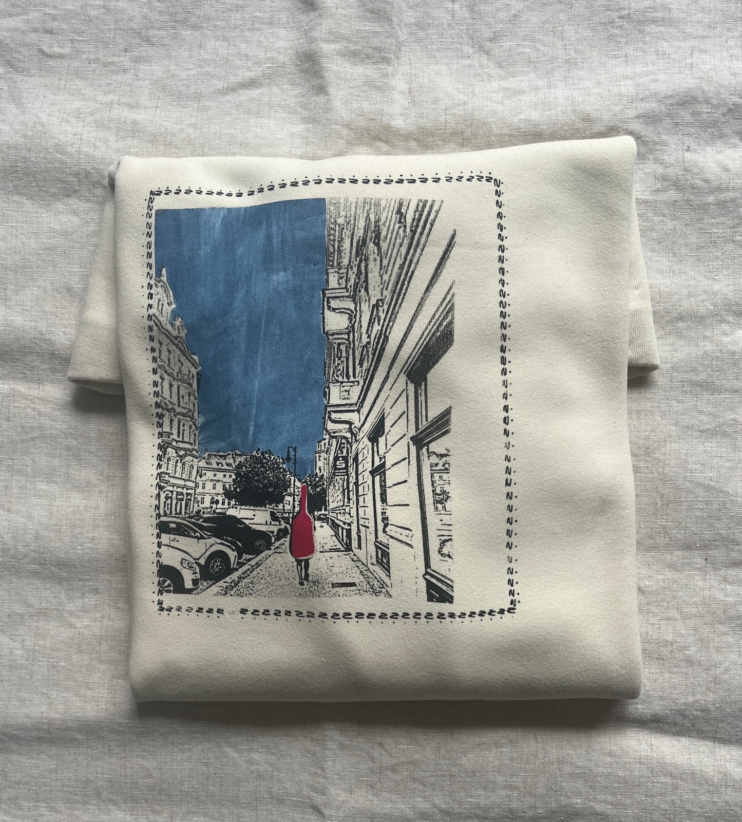 Goat Street in Frame Sweatshirt