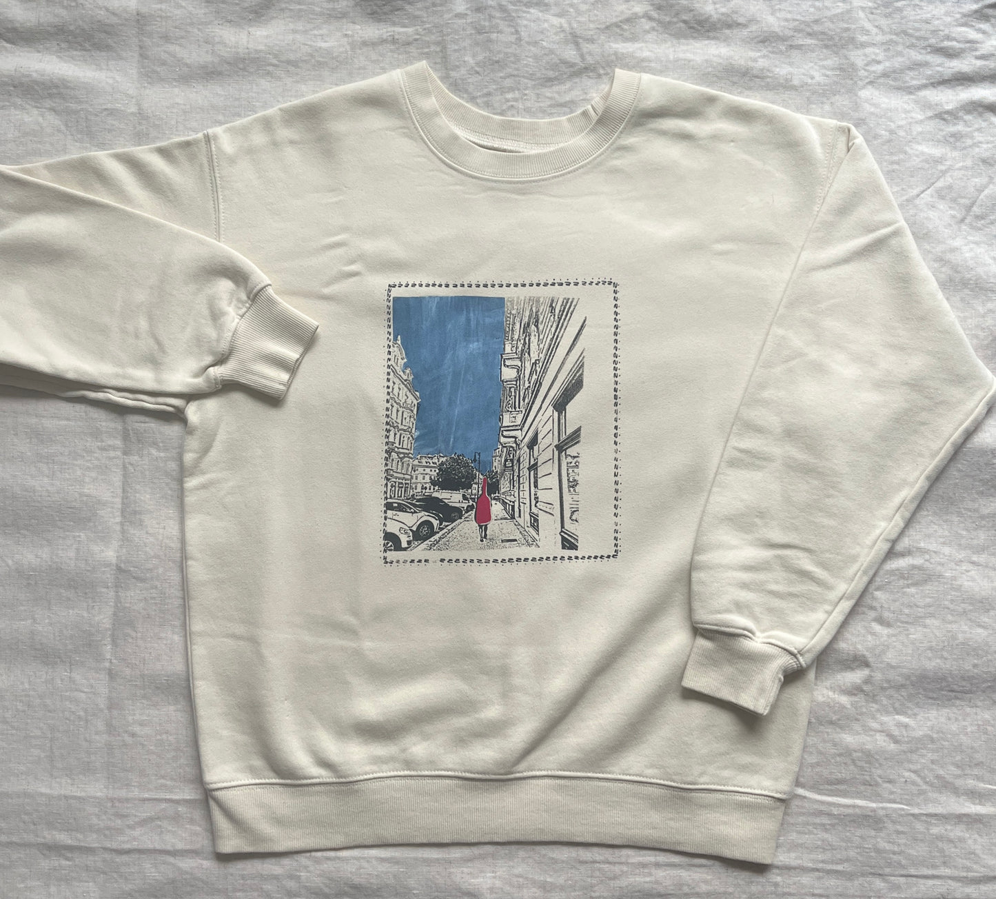 Goat Street in Frame Sweatshirt