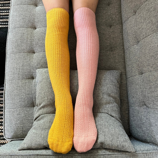 Merino Wool Knee High Socks