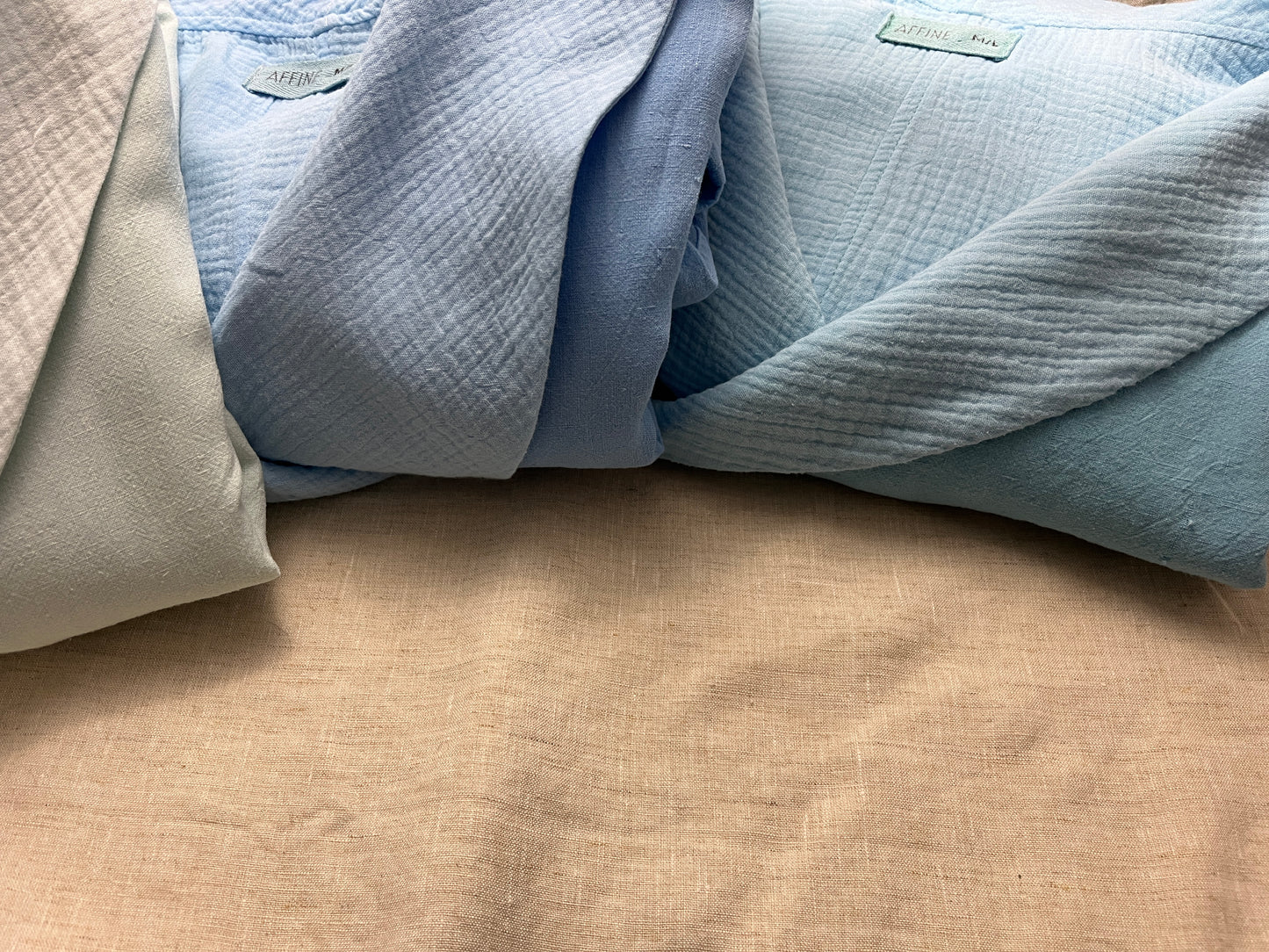 Siena Linen Robe - Cotton Lined