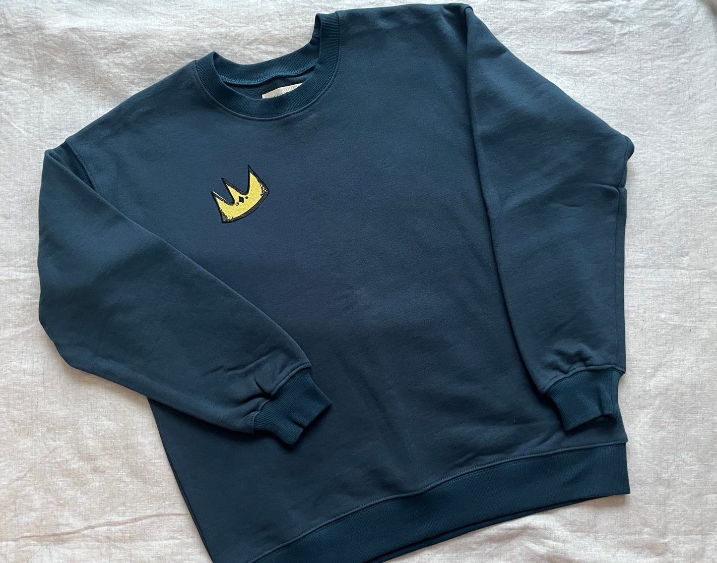 Queen Sweatshirt (Top Right small print)