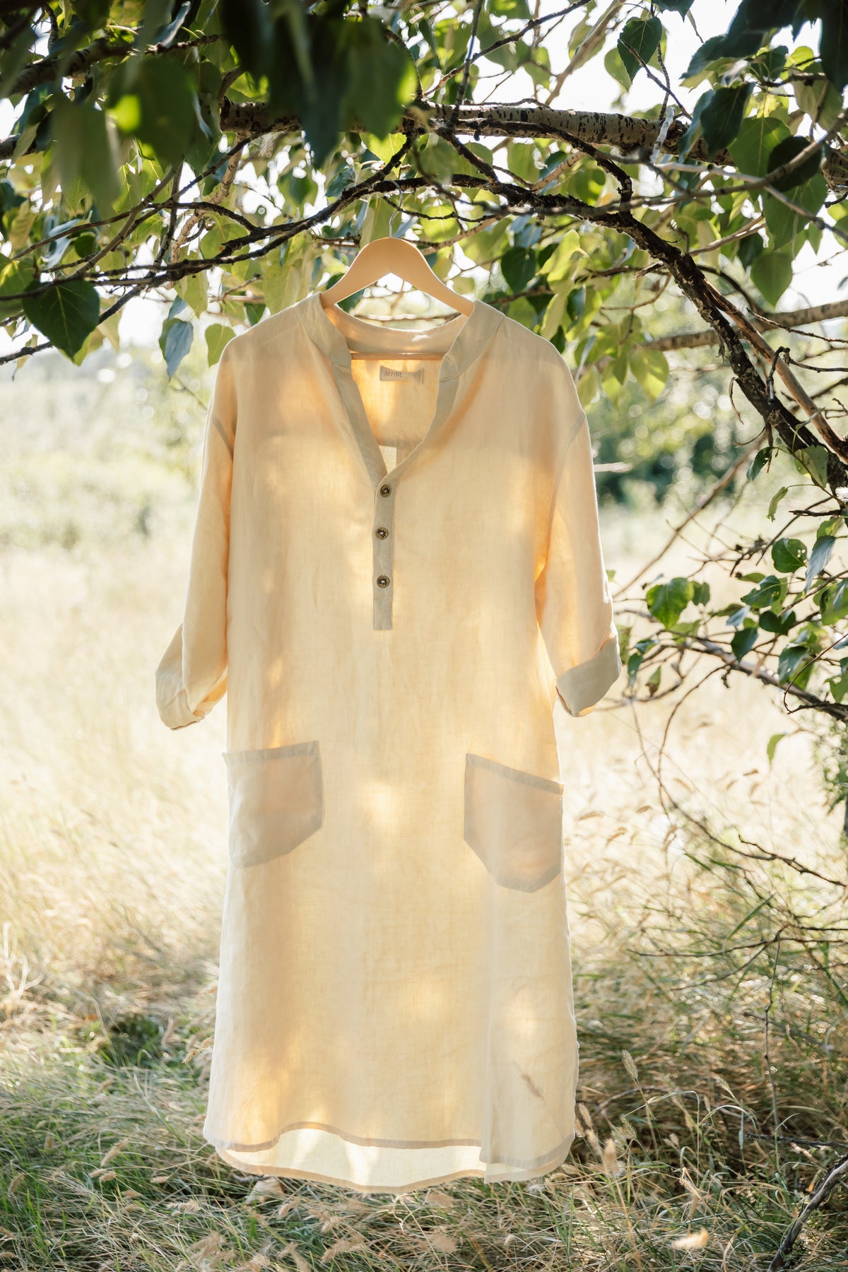 The Porto Linen Dress - Midi
