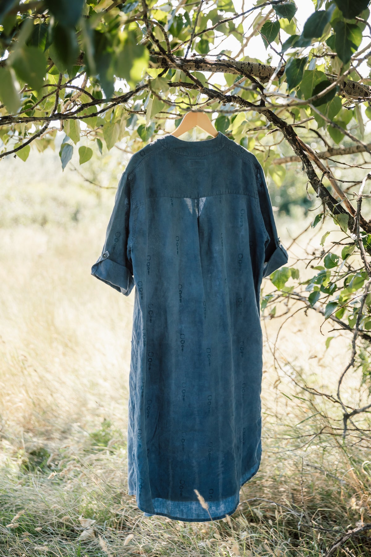 The Porto Linen Dress - Midi