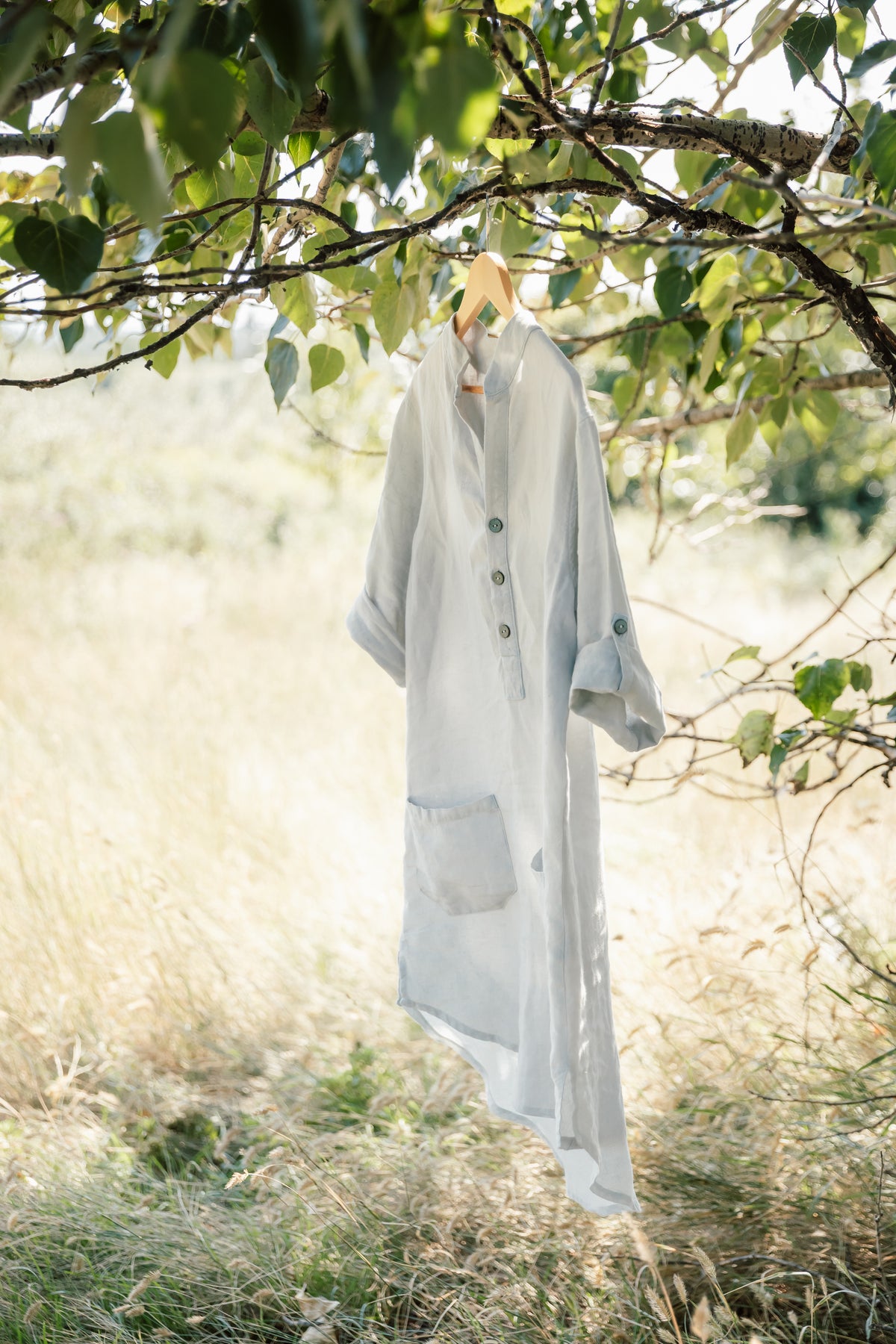 The Porto Linen Dress - Short