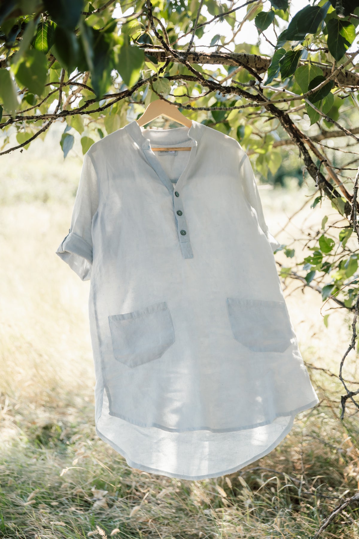 The Porto Linen Dress - Short