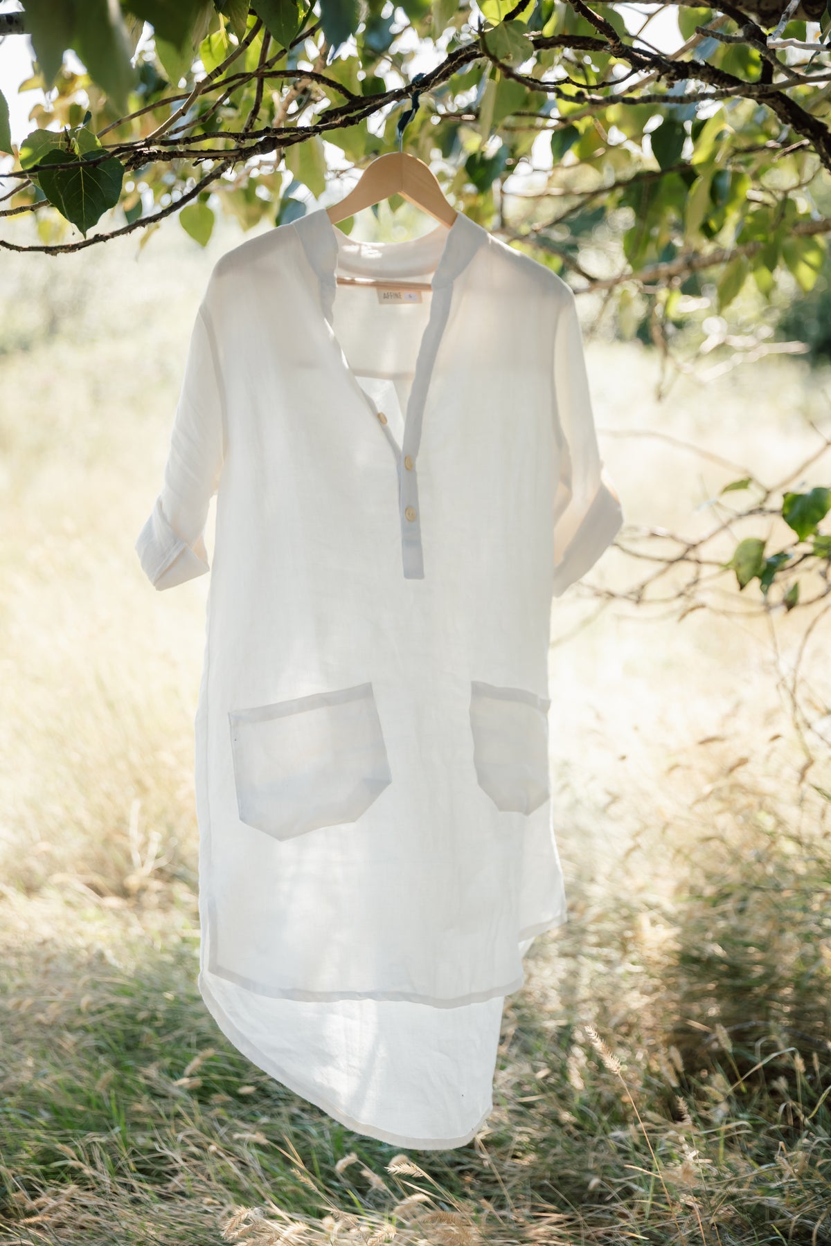 The Porto Linen Dress - Short