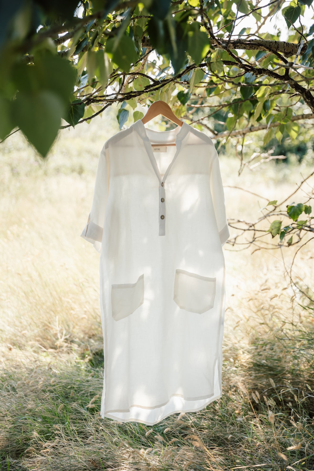 The Porto Linen Dress - Short