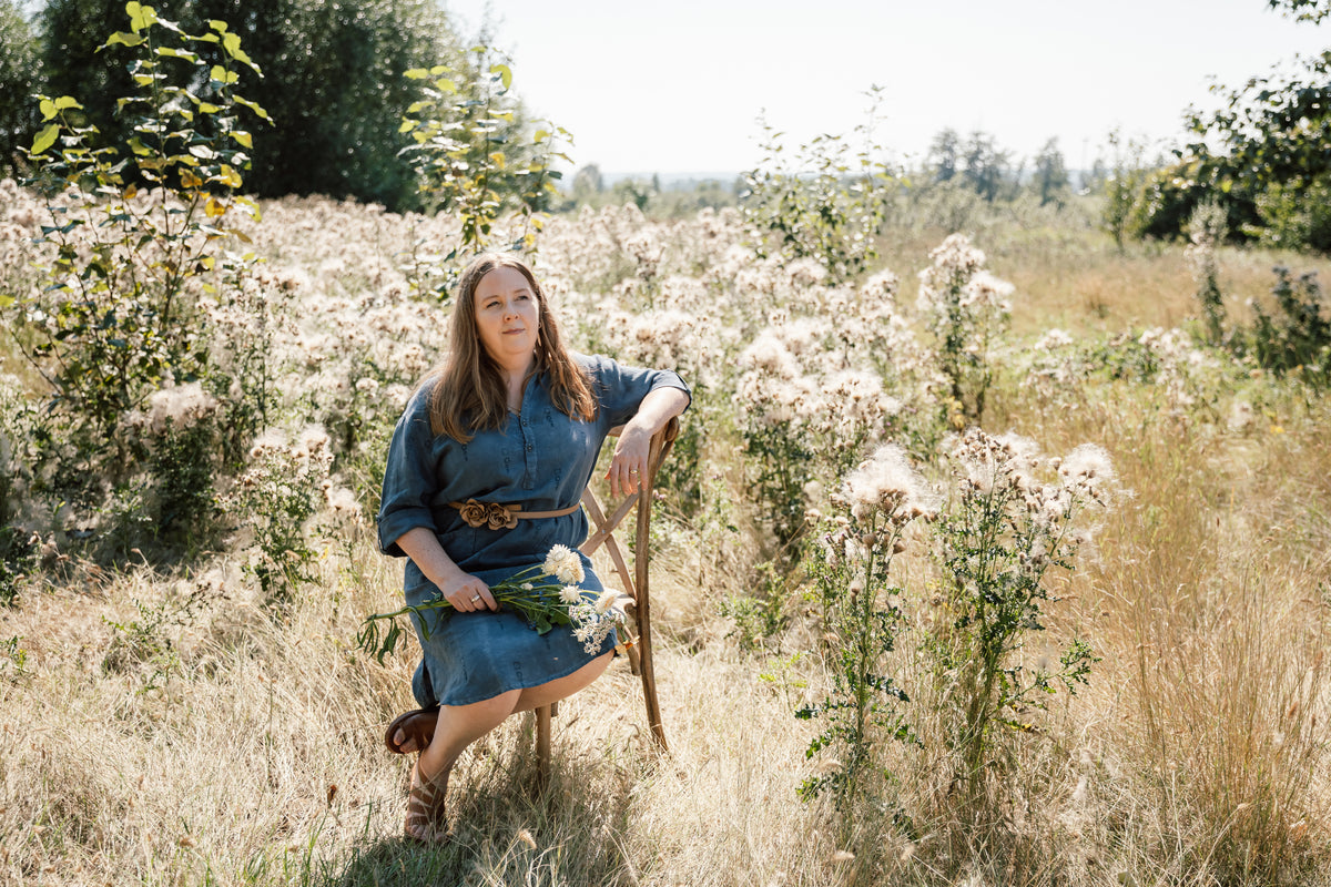 The Porto Linen Dress - Midi