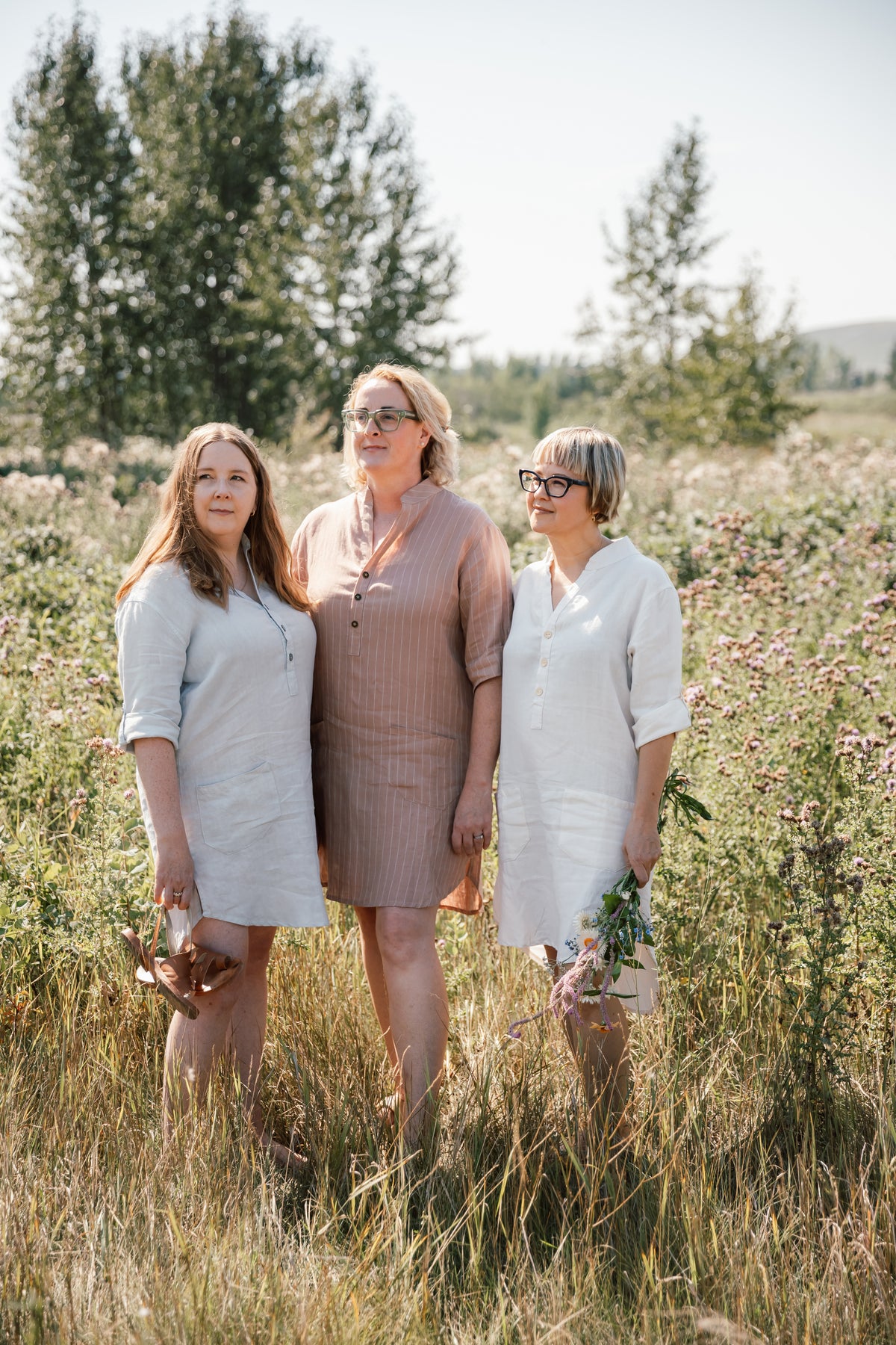 The Porto Linen Dress - Short