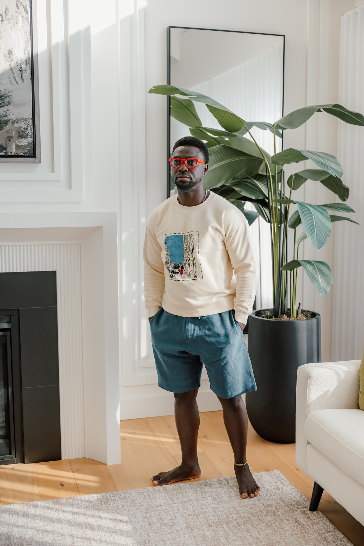 The Porto Linen Shorts - Men's