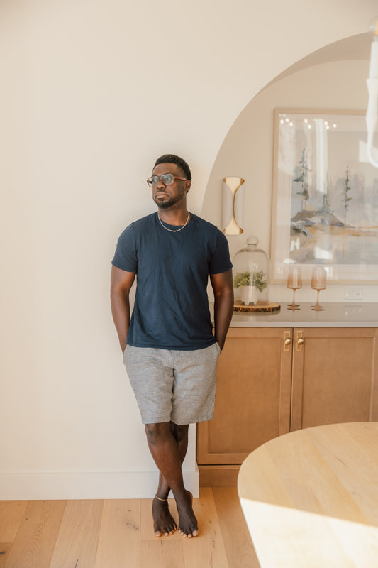 The Porto Linen Shorts - Men's