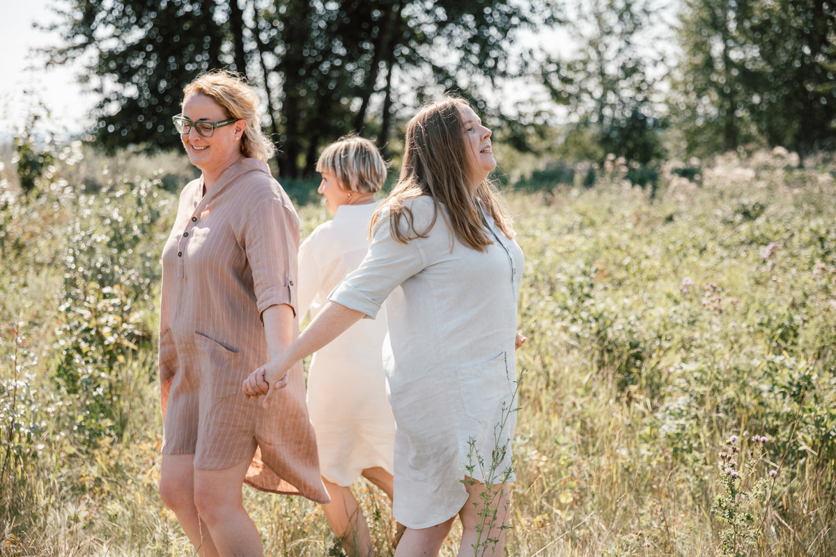 The Porto Linen Dress - Short