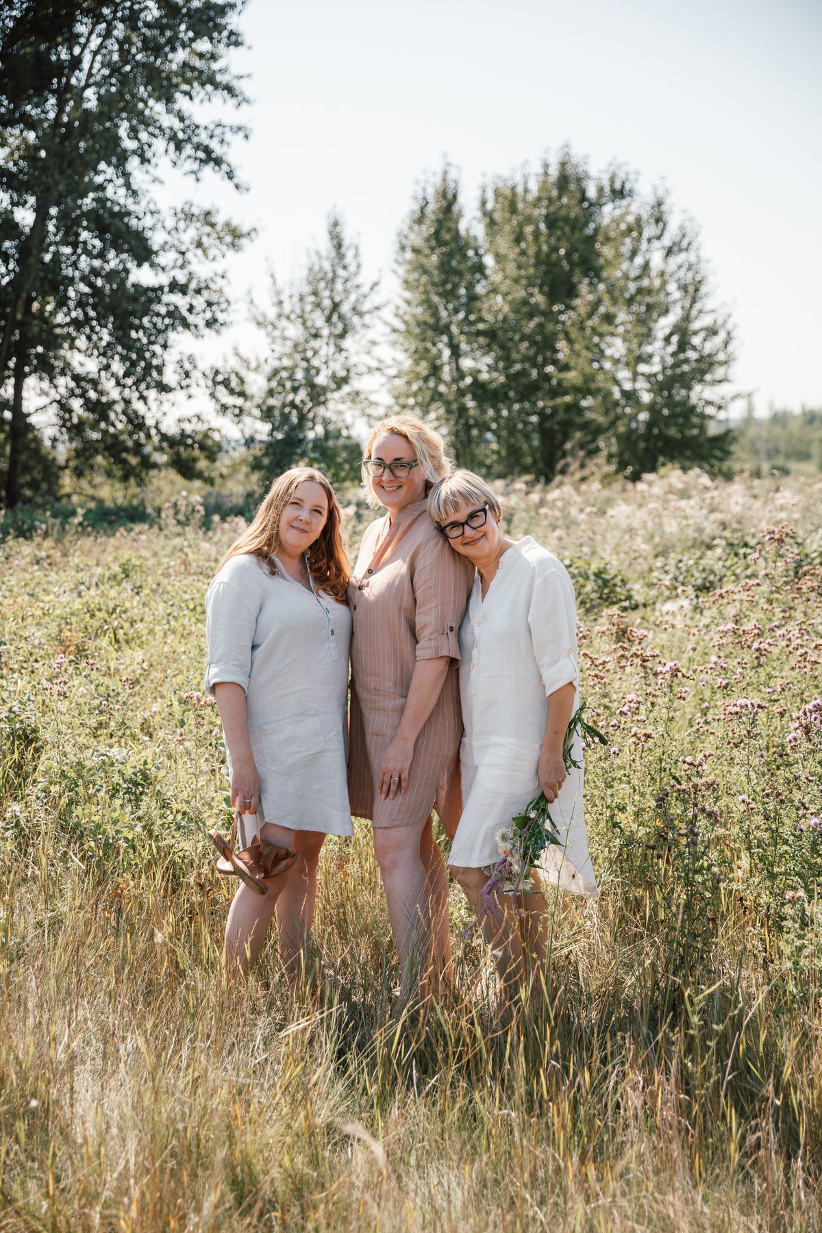 The Porto Linen Dress - Short