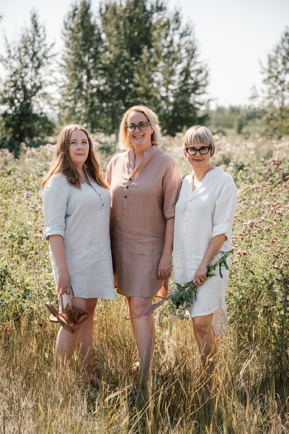 The Porto Linen Dress - Short